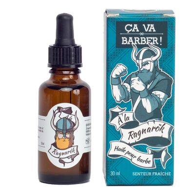 Organic beard oil "à la Ragnarök" - 30 ml