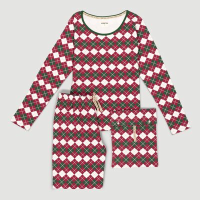 Pijama Algodón Orgánico Xmas Comercio Justo