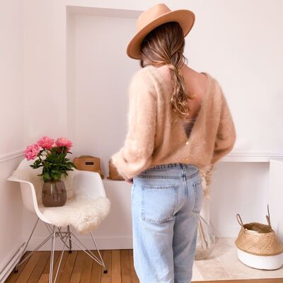 camel ANGE cardigan