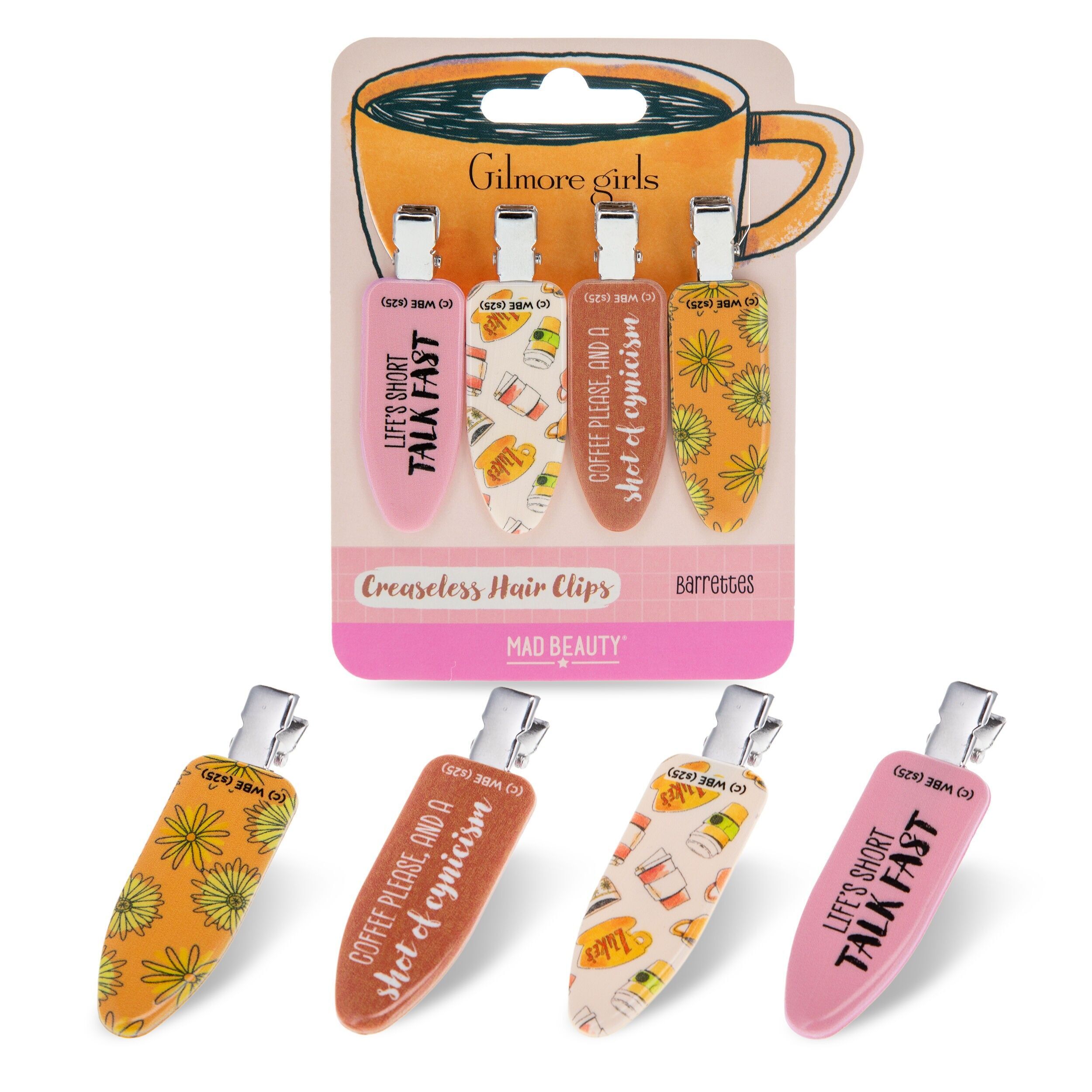 Mad Beauty Warner Bros Gilmore Girls Creaseless Hair Clips