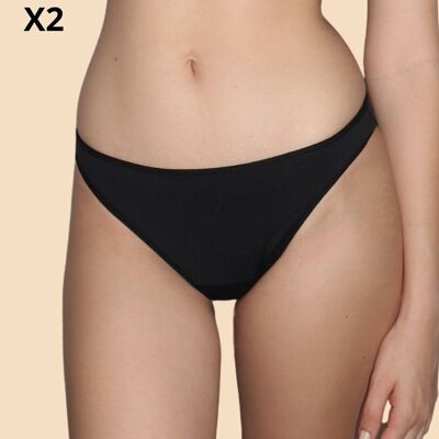Pack de 2 slips de bain menstruels brésiliens (culotte seule) Mara