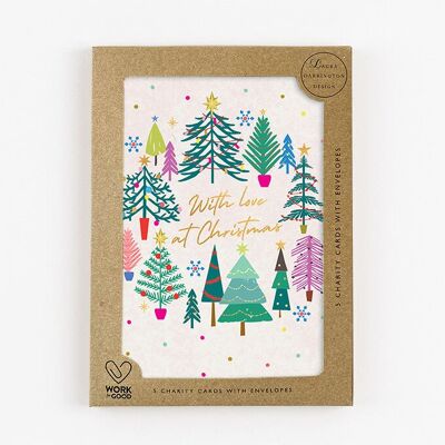 Mit Liebe zu Weihnachten (Bäume) - Paket
