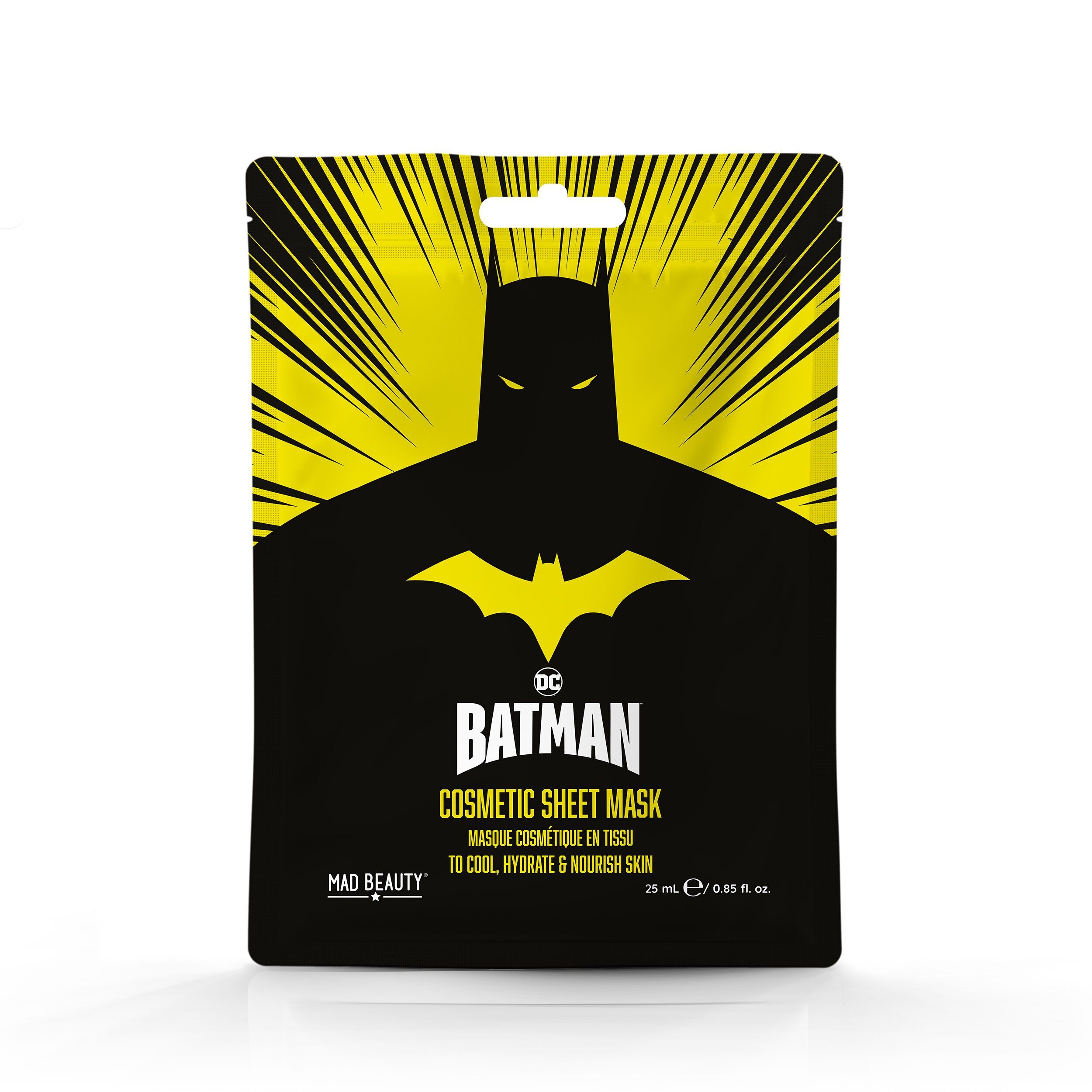 Maschera cosmetica in tessuto Mad Beauty Warner Bros Batman