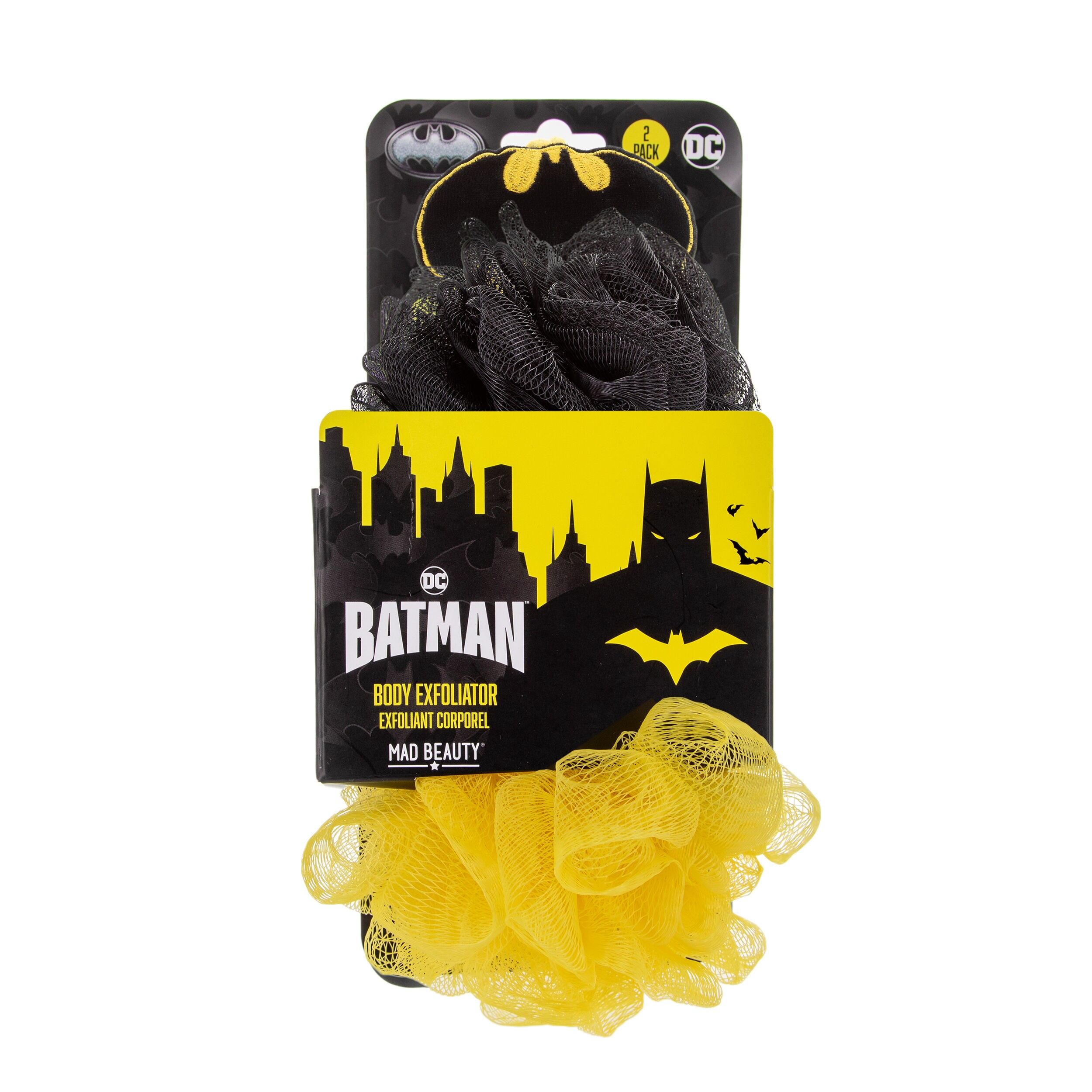 Mad Beauty Warner Bros Batman Body Body Exfoliator Duo
