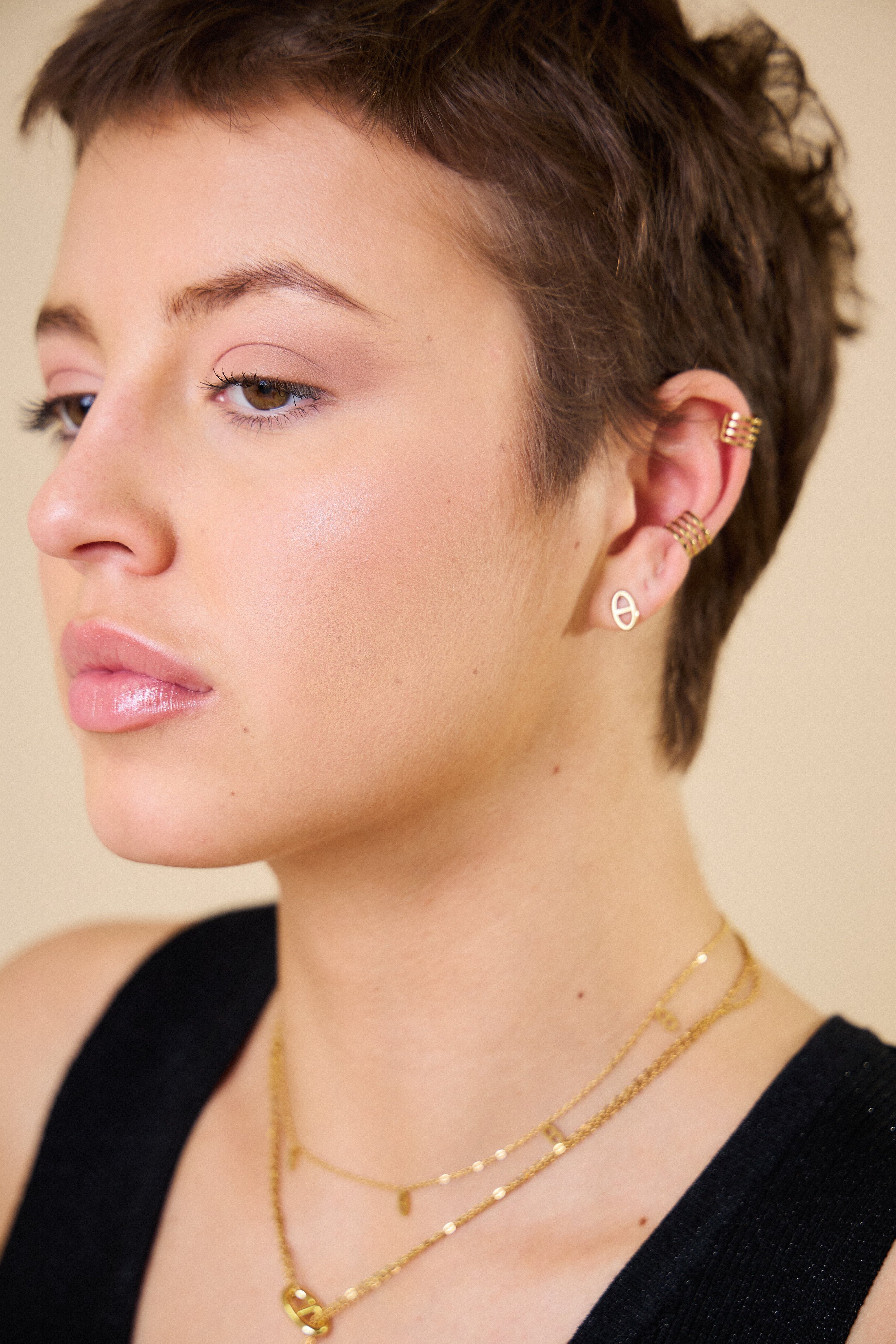 Arcade Elegance Edelstahl Ohrringe