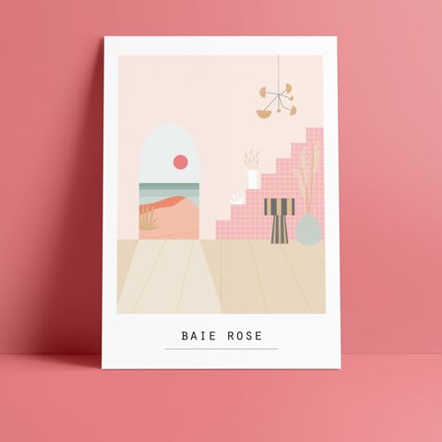 Polacards - baie rose