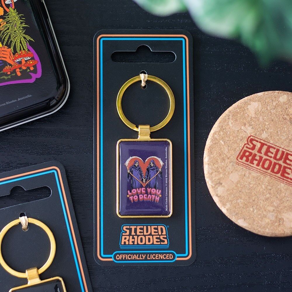 Portachiavi "Ti amo fino alla morte" di Steven Rhodes