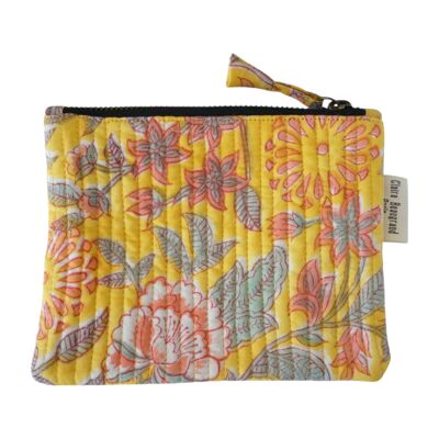 Pochette en coton imprimé N°79
