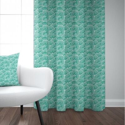 Palma Emerald curtain