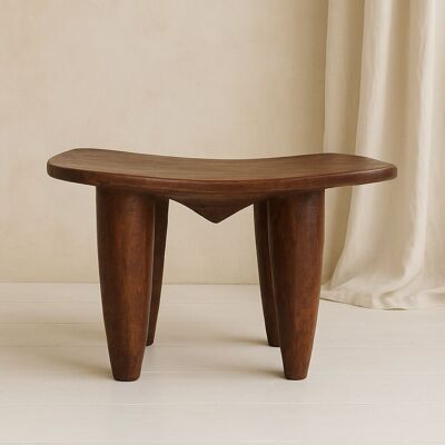Senufo stool 46cm Iroko #02