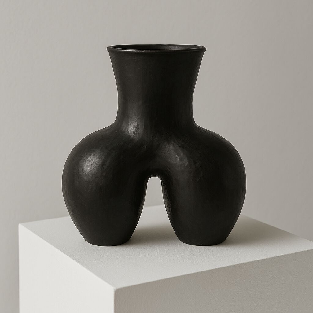 Vaso Coco Fesse in ceramica 23 cm #01