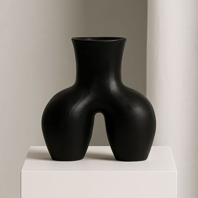 Vase coco fesse céramique 23cm #03