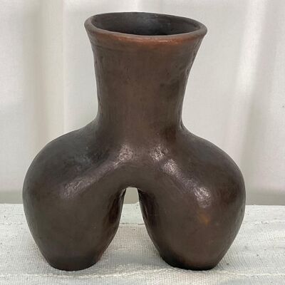 Vase coco fesse céramique 29cm #03
