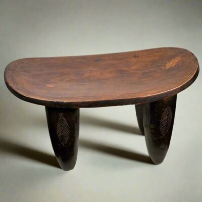 Taburete Senufo VINTAGE 53cm Makoré #01