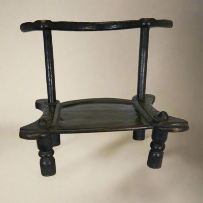 Chaise Baoulé Keteklé noir50 cm #03