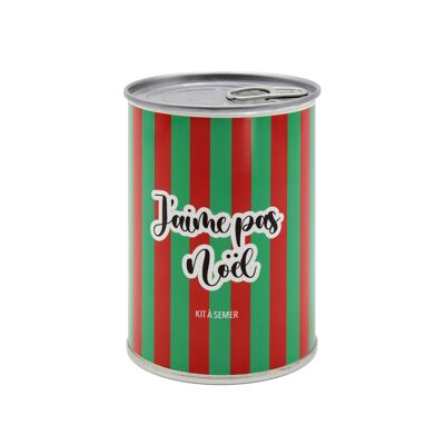 kit à semer "j' aime pas Noël"
