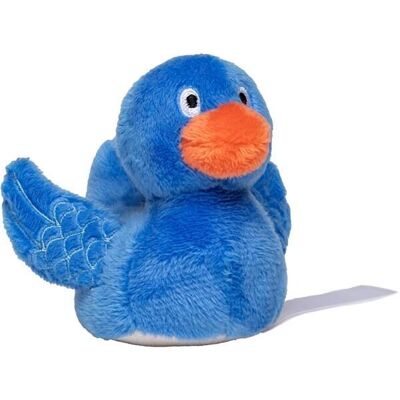 Schmoozies Duckling - blue - plush toy - display cleaner