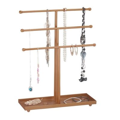 Expositor de joyas en forma de T WOODENFURN