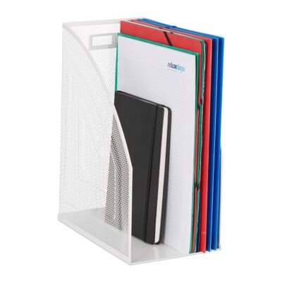 WOODENFURN metal magazine file