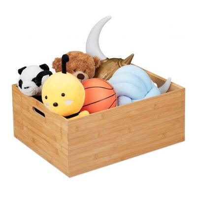 Caja de almacenaje XXL con asas WOODENFURN