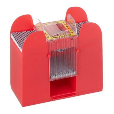 Mélangeur de cartes automatique WOODENFURN 6 jeux