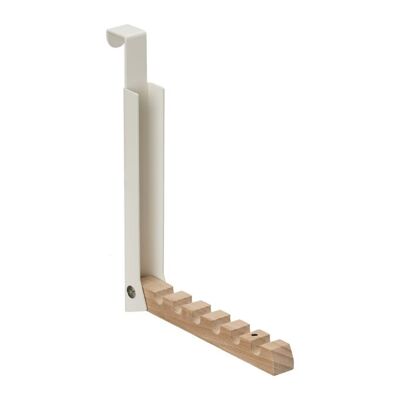 Gancho plegable WOODENFURN color crema