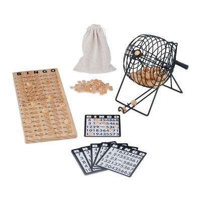 Juego de bingo de madera WOODENFURN
