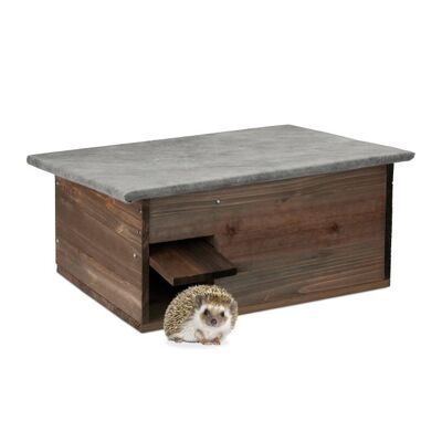 WOODENFURN Grande casa in legno per ricci