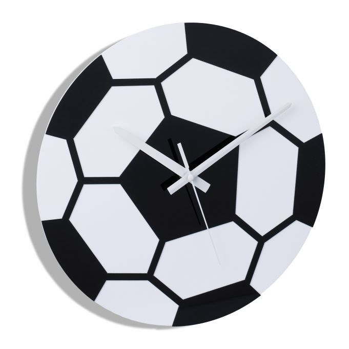 Horloge murale WOODENFURN Football