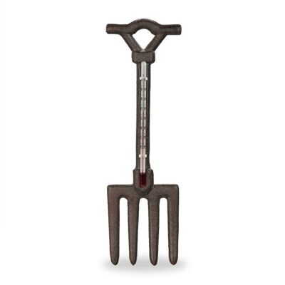 Termometro analogico per esterni WOODENFURN Pitchfork
