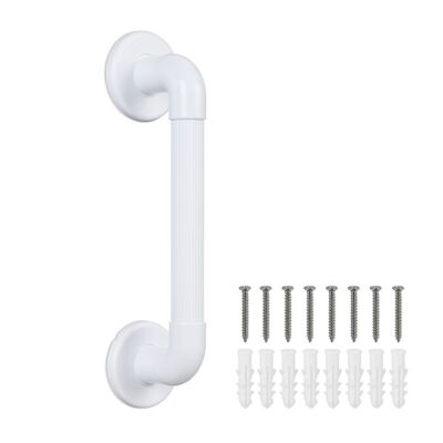 WOODENFURN white plastic grab bar