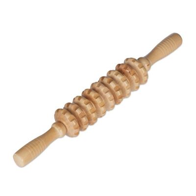 Rodillo de masaje de madera WOODENFURN