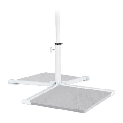 Support de parasol WOODENFURN blanc