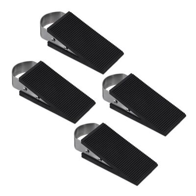 Cunei per porte in gomma WOODENFURN in set da 4