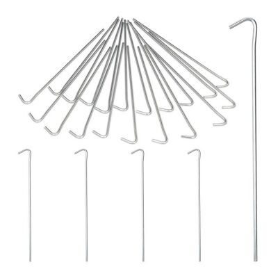 Juego de 25 piquetas para tienda de campaña WOODENFURN