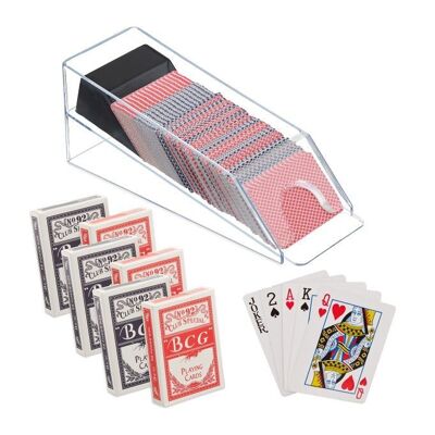 Traîneau à cartes WOODENFURN avec 6 jeux