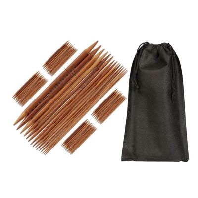 WOODENFURN 75-piece bamboo needle set with bag