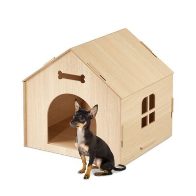 Cuccia per cani da interni WOODENFURN da costruire da soli