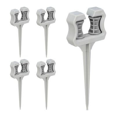 Pantaloni da giardino con guida per tubo WOODENFURN, set da 5