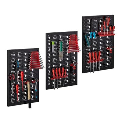 Mur d'outils WOODENFURN 25 pièces