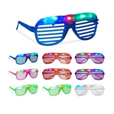 Gafas LED WOODENFURN en juego de 10