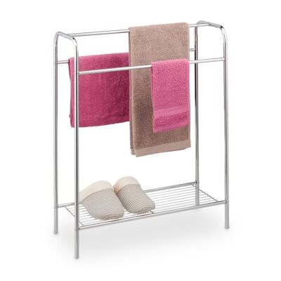 Porte-serviettes WOODENFURN avec étagère
