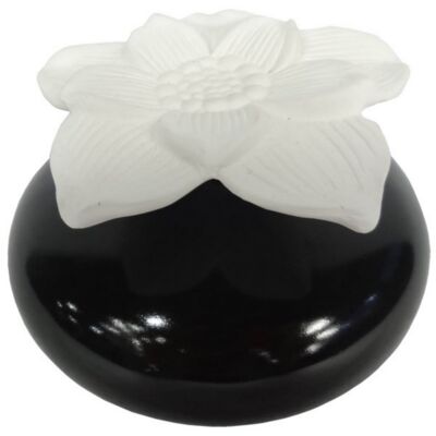 Diffuseur Capillarité - Narcisse Noir - en Céramique - Diffusion Saine et Naturelle - Ambiance Parfumée - Idée Cadeau
