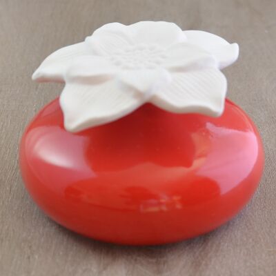 Capillarity Diffuser - Red Narcissus - Ceramic - Healthy and Natural Diffusion - Fragrant Atmosphere - Gift Idea