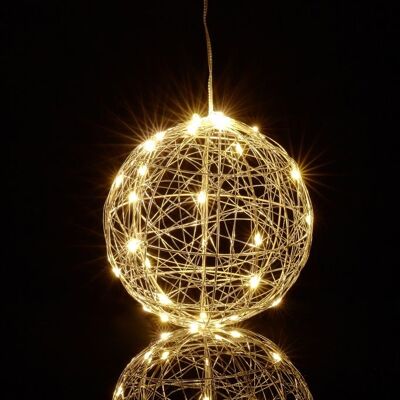 WOODENFURN LED decorative ball 15 cm