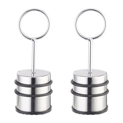Fermaporta WOODENFURN con maniglia, set da 2