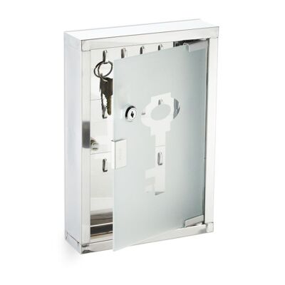 Caja de llaves con cerradura WOODENFURN