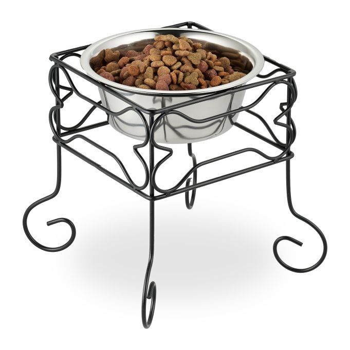 WOODENFURN Raised Dog Bowl 1500 ml