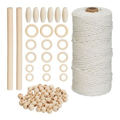 WOODENFURN Macrame Set