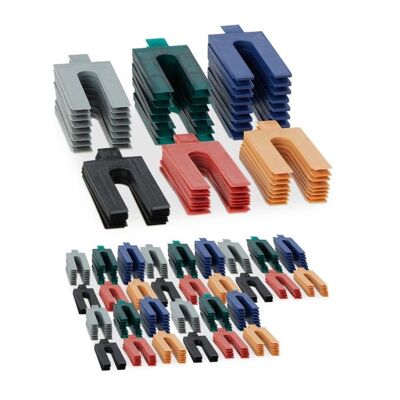 Distanziatori in plastica WOODENFURN, set da 288